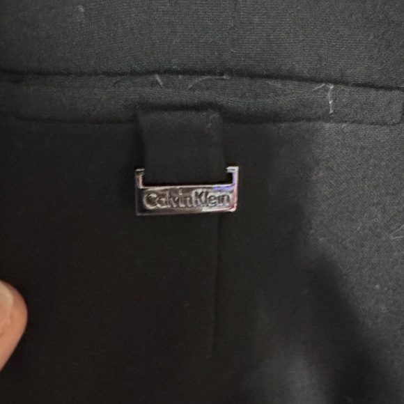 Calvin Klein Knee Length Black Pencil Skirt Size 12 - Picture 4 of 9